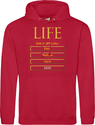 Select life difficulty: 2020