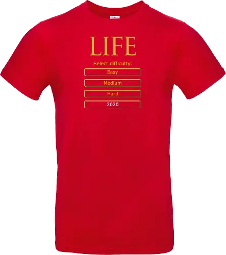 Select life difficulty: 2020