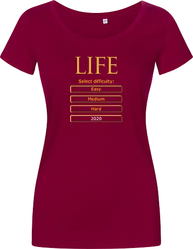 Select life difficulty: 2020