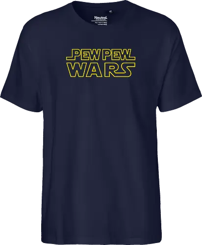 Pew pew wars - pew, pew pew, space opera, scifi - Fairtrade T-Shirt