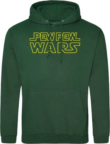 Pew pew wars - pew, pew pew, space opera, scifi - Standard Hoodie