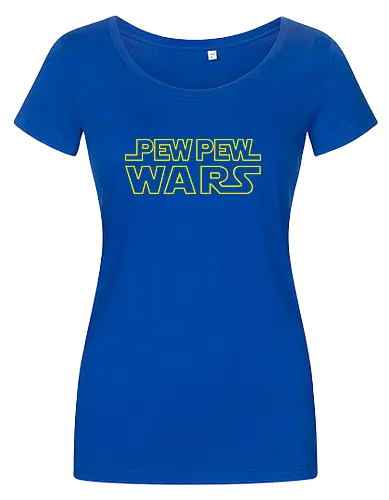 Pew pew wars - pew, pew pew, space opera, scifi - Women T-Shirt