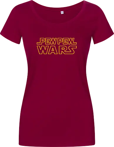 Pew pew wars - pew, pew pew, space opera, scifi - Women T-Shirt