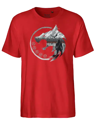 A Witcher's Tale - witcher, rpg, gaming, monster - Fairtrade T-Shirt