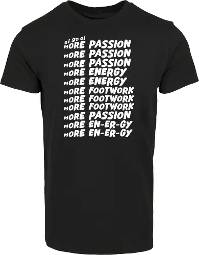 Oi go oi more passion more energy