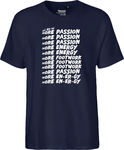 Oi go oi more passion more energy