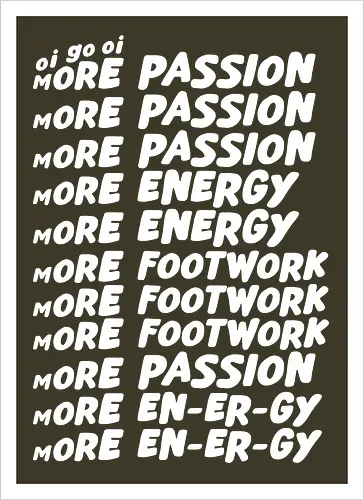 Oi go oi more passion more energy