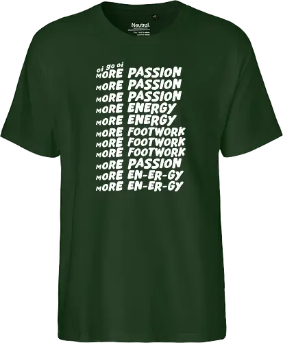 Oi go oi more passion more energy
