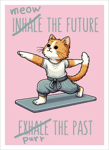 Inhale the future exhale the past