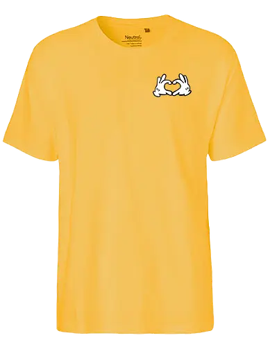 Cartoon Herz Finger - comic, Comic hands, herz, love, pocket, hrt - Fairtrade T-Shirt
