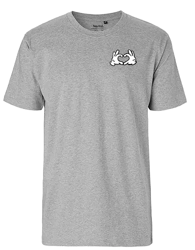 Cartoon Herz Finger - comic, Comic hands, herz, love, pocket, hrt - Fairtrade T-Shirt