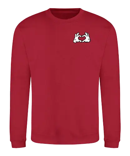 Cartoon Herz Finger - comic, Comic hands, herz, love, pocket, hrt - Sweatshirt