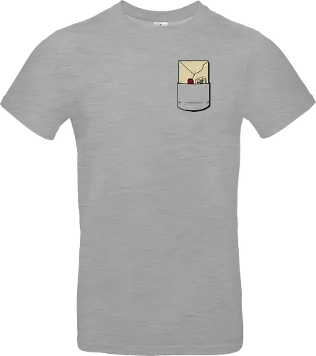 A letter in your pocket - Letter, magic, magie, owl, wizard, witch, school - Standard T-Shirt