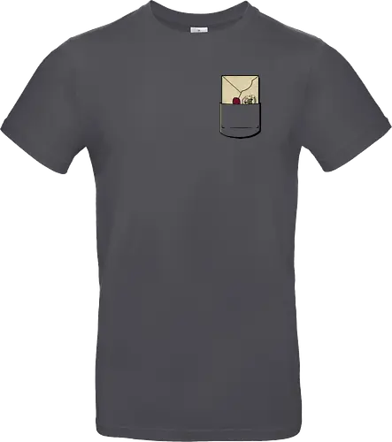 A letter in your pocket - Letter, magic, magie, owl, wizard, witch, school - Standard T-Shirt