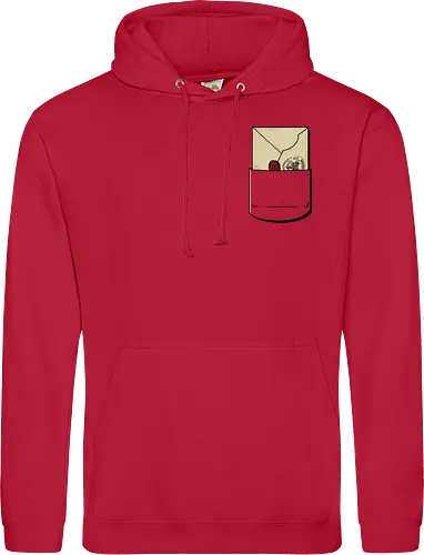 A letter in your pocket - Letter, magic, magie, owl, wizard, witch, school - Standard Hoodie