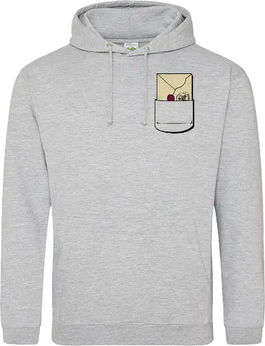A letter in your pocket - Letter, magic, magie, owl, wizard, witch, school - Standard Hoodie