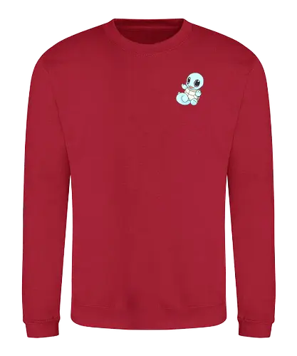 #007 - Blue Turtle - pocket, monster, water, starter - Sweatshirt