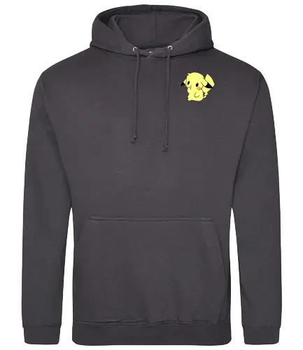 #025 - Yellow Mouse - pocket, monster, yellow, starter, electric - Standard Hoodie