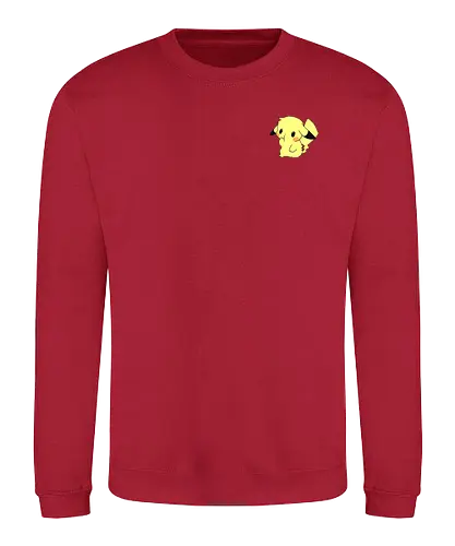 #025 - Yellow Mouse - pocket, monster, yellow, starter, electric - Sweatshirt