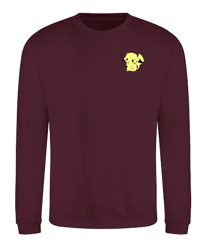 #025 - Yellow Mouse - pocket, monster, yellow, starter, electric - Sweatshirt