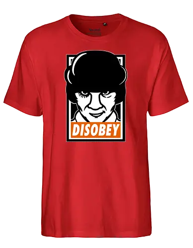 Disobey - a clockwork orange, uhrwerk orange, alex, Disobey, literatur, literature, obey - Fairtrade T-Shirt