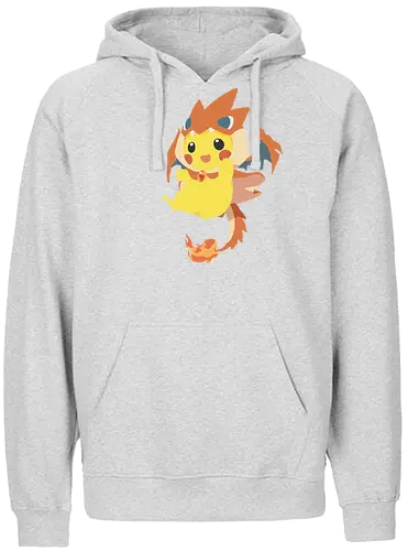 DRAGON MONSTER - gaming, pocket, monster - Fairtrade Hoodie