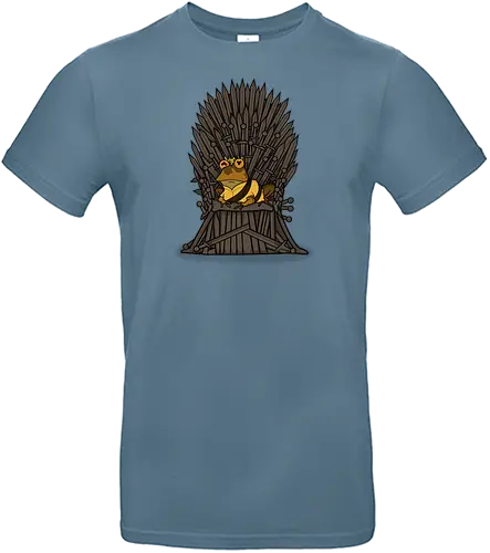 hypnothrone - Hypnotoad, Hypnose, kröte, thron, iron, game, toad, throConsole - Standard T-Shirt