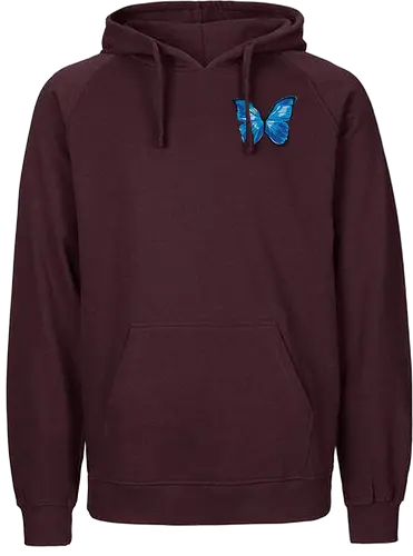 Blue Butterfly - Strange Life - gaming, life, strange, Butterfly, Schmetterling - Fairtrade Hoodie