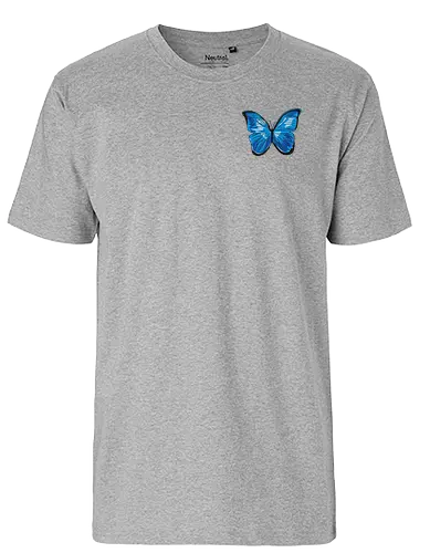 Blue Butterfly - Strange Life - gaming, life, strange, Butterfly, Schmetterling - Fairtrade T-Shirt