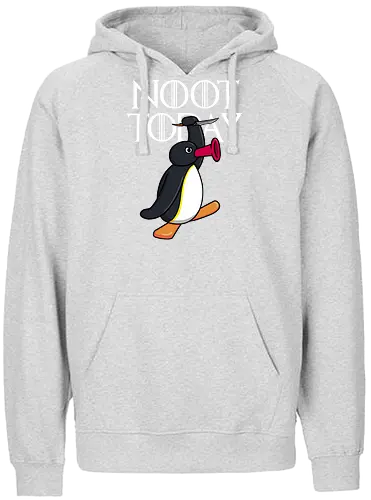 Noot Today - Pingu, Noot, not today, game, arya, pinguin, Statement, throConsole - Fairtrade Hoodie