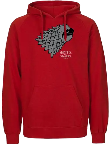 sloths...are...co... - faultier, sloth, game, winter, coming, langsam, slow, throConsole - Fairtrade Hoodie