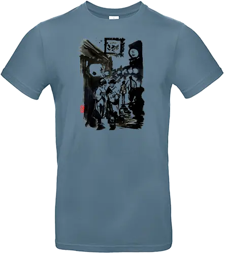 Edo - sumi-e, japan, nippon, Edo, art, kunst - Standard T-Shirt
