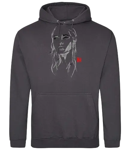 Dragonqueen - serie, feuer, eis, lied, queen, dragons, sumi-e, throConsole - Standard Hoodie