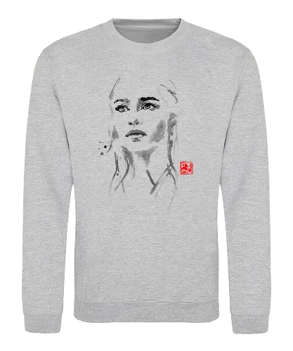 Dragonqueen - serie, feuer, eis, lied, queen, dragons, sumi-e, throConsole - Sweatshirt