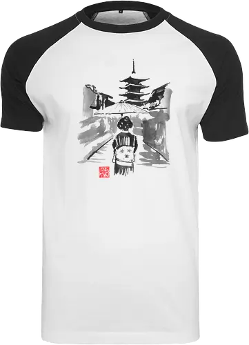 Geisha And Pagode
