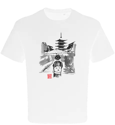 Geisha And Pagode