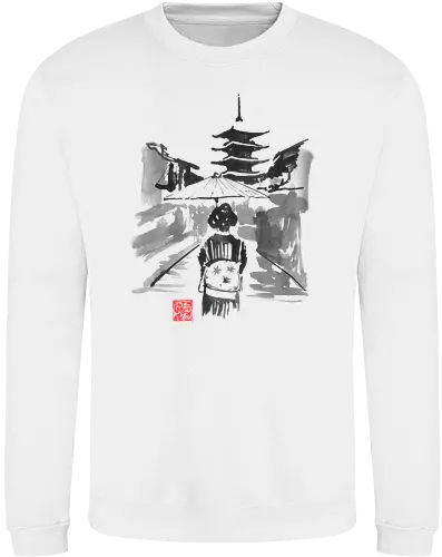 Geisha And Pagode