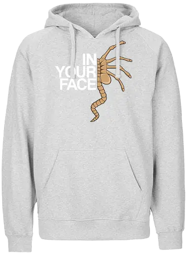 IN YOUR FACE - Fairtrade Hoodie