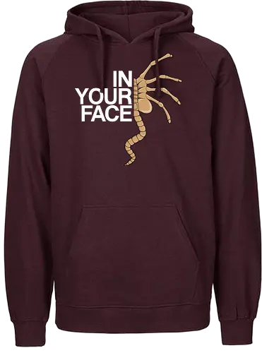 IN YOUR FACE - Fairtrade Hoodie