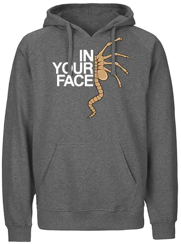 IN YOUR FACE - Fairtrade Hoodie
