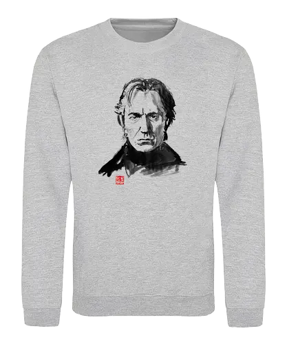 Alan - alan rickman, snape, Severus, sumi-e, Actor - Sweatshirt
