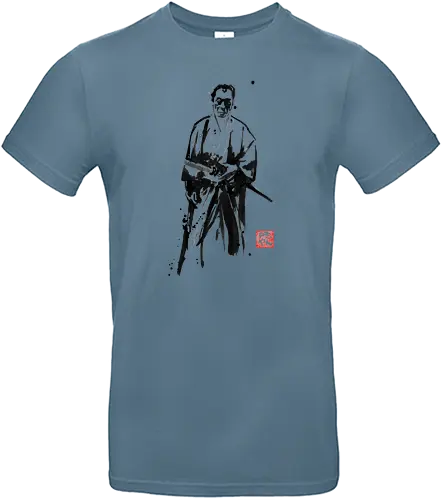 Samurai Old - samurai, warrior, krieger, japan, nippon, sumi-e - Standard T-Shirt