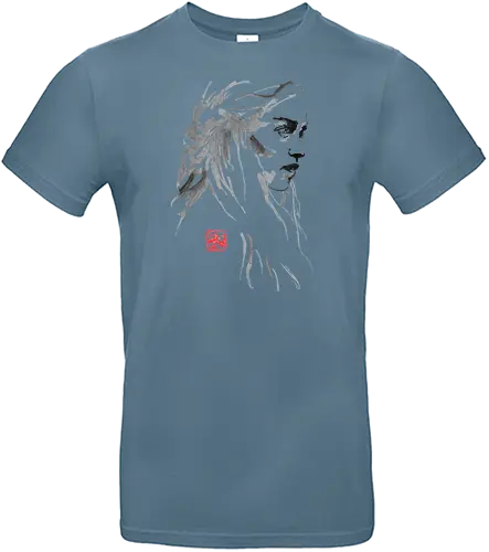 Throne - mother, dragons, feuer, eis, lied, game, sumi-e, Stormborn, throConsole - Standard T-Shirt