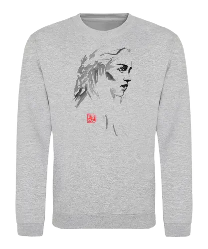 Throne - mother, dragons, feuer, eis, lied, game, sumi-e, Stormborn, throConsole - Sweatshirt