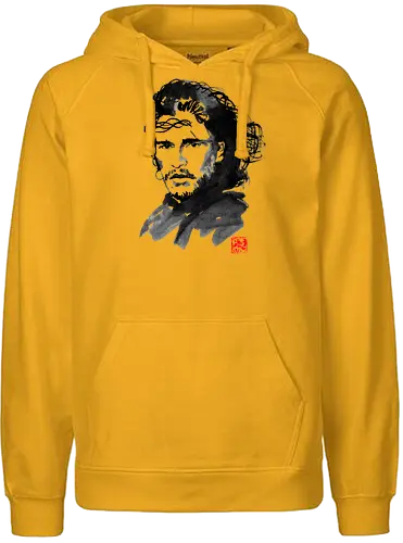 Jon - snow, eis, feuer, lied, game, sumi-e, throConsole - Fairtrade Hoodie