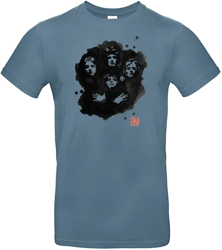 Bohemian - popmusic, sumi-e, rock, queen - Standard T-Shirt