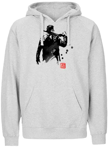 Arnold - schwarzenegger, terminator, sumi-e, be, back - Fairtrade Hoodie