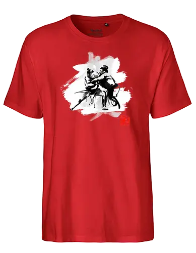 Sumo - sumo, sumi-e, Ringen, kunst, Zweikampf - Fairtrade T-Shirt