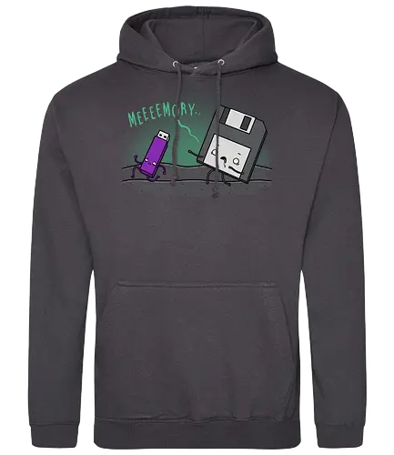 Memory - it, Floppy Disk, Diskette, Usb Stick, Flash speicher - Standard Hoodie