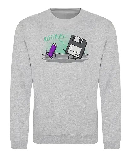 Memory - it, Floppy Disk, Diskette, Usb Stick, Flash speicher - Sweatshirt